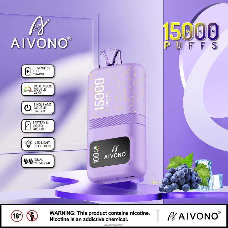 Aivono AIM magic 15 000 druvis - 80ZTN60 Aivono Sverige